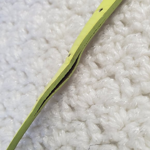 Old Navy Mini Belt: Neon Yellow - Picture 5 of 7